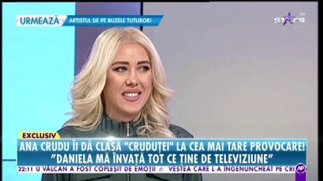 Ana Maria, sora Danielei Crudu, vrea să-i dea gata pe cei trei chefi "Gătesc de când eram mică!"