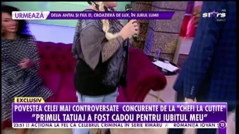 Povestea celei mai controversate concurente de la "Chefi la cuţite". Violeta Nicolae: ”Scărlătescu emană feromoni compatibili cu ai mei”