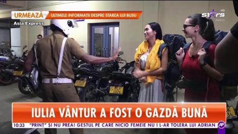 Imagini din "Asia Express 2”. Margherita din Clejani și Iuliana Luciu au ajuns la poliție, iar Iulia Vântur a fost o gazdă bună