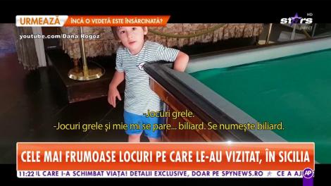 Dana Rogoz, peripeții din vacanța în Sicilia