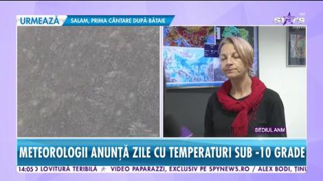 Meteorologii anunță zile cu temperaturi de -10 grade și ninsori abundente!