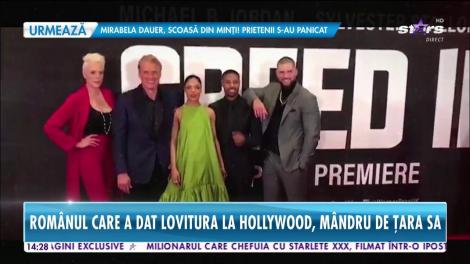 Florian Munteanu, spectacol pe covorul roşu