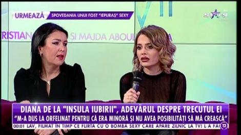 Diana de la "Insula iubirii", adevărul despre trecutul ei! "Sora mamei mele m-a luat de la orfelinat şi m-a crescut!"