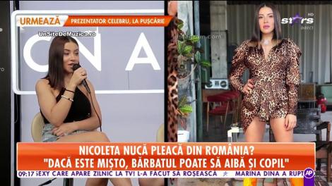 Nicoleta Nucă vorbește despre cea mai mare nebunie pe care poate să o facă un om