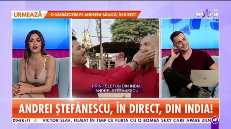 La mulți ani, Andrei Ștefănescu: "Liviu mi-a dat cadou niște papuci"