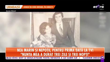 Imagini nemaivăzute. Nea Mărin așa cum nu ai crezut că poate fi! Video de colecție