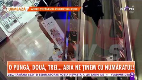 Shopping-ul, marea slăbiciune a Marinei Dina