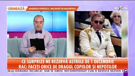 Ce surprize ne rezervă astrele de 1 Decembrie