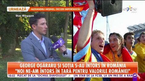 George Ogăraru a lăsat Olanda și s-a stabilit la Iași cu întreaga familie