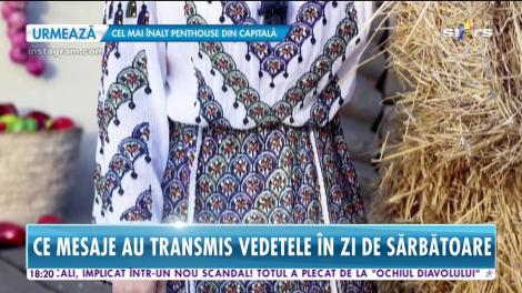 Ce mesaje au transmis vedetele de Ziua Naţională