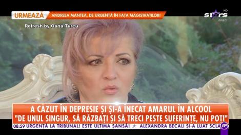 Carmen Rădulescu a căzut în ghearele depresiei și şi-a înecat amarul în alcool: „Nu mai răspundeam la telefon, mă închideam în casă”