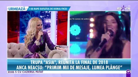 Trupa ”ASIA”, reunită la final de 2018. Anca Neacșu: ”Primim mii de mesaje, lumea plânge!”