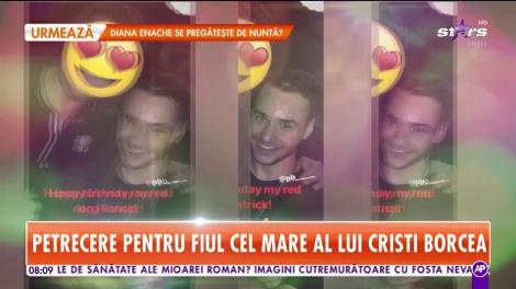 Petrecere pentru fiul cel mare al lui Cristi Borcea