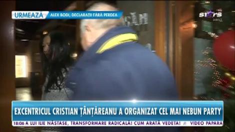 Cristian Ţânţăreanu dă startul petrecerilor nebune de sărbători