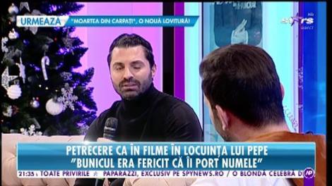 Petrecerile date de Pepe sunt LEGENDARE: "Ultimul invitat a plecat la 7 dimineața. Ar mai fi stat, dar..."