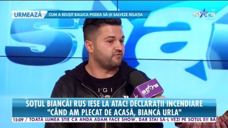 Soţul Biancăi Rus lansează acuzaţii grave la adresa cântăreţei