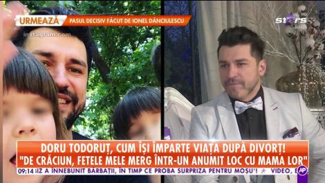 Doru Todoruţ, cum îşi împarte viaţa după divorţ