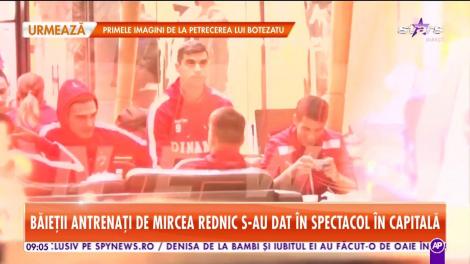 Fotbaliştii lui Dinamo, surprinşi în timpul unei distracţii de pomină