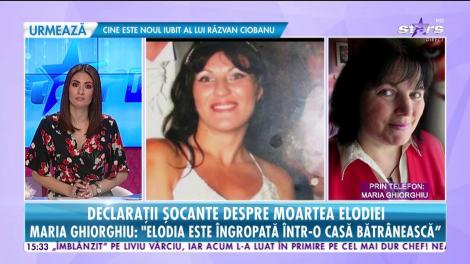 Detalii șocante despre moartea Elodiei. Clarvăzătoarea Maria Ghiorghiu: ”Este zidită în peretele unei case”