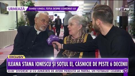 Ileana Stana Ionescu și soțul ei, căsnicie de peste șase decenii: ”Am inima întotdeauna îndoită. Îmi doresc ca fiul nostru să fie lângă noi”