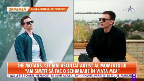 The Motans, cel mai ascultat artist al momentului