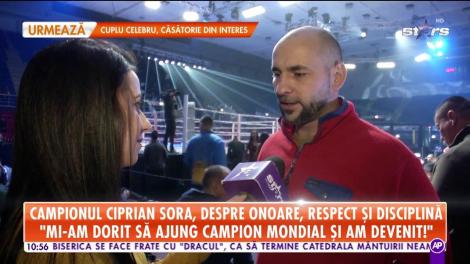 Campionul Ciprian Sora, despre onoare, respect și disciplină: "Sportul de contact a crescut foarte mult în România"
