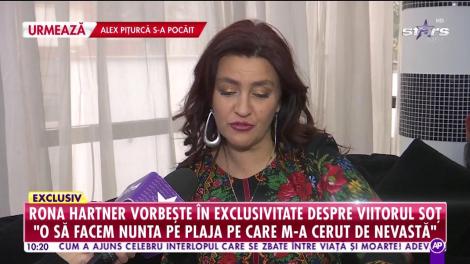 Rona Hartner vorbește despre viitorul soț: "Suntem logodnici"