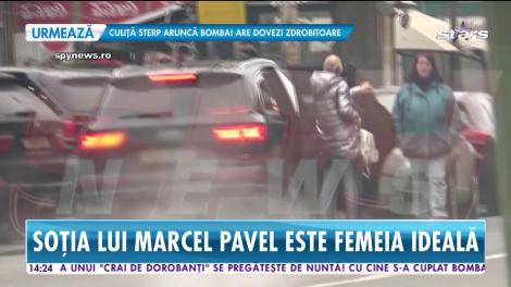 Marcel Pavel, filmat de paparazzi în niște momente memorabile