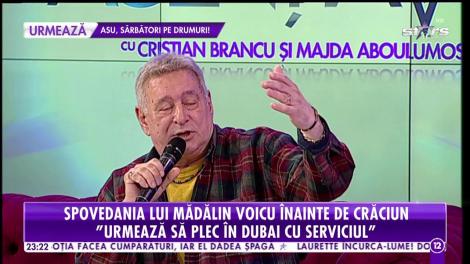 Ce planuri are Mădălin Voicu de Crăciun: „Urmează să plec în Dubai cu serviciul”