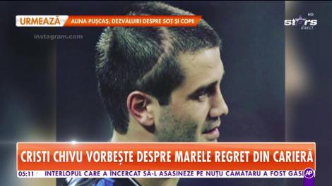 Cristi Chivu, despre marele regret din carieră