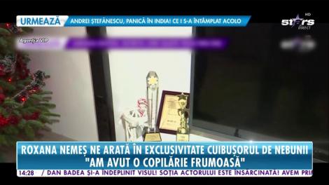 Roxana Nemeş ne deschide uşa noii sale case, în premieră!