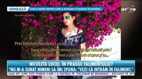Nicoleta Luciu a ajuns în pragul falimentului!