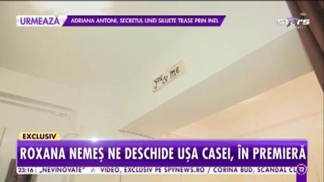 Roxana Nemeş ne deschide uşa casei, în premieră! Cum îl aşteaptă blondina pe Moşul cel darnic