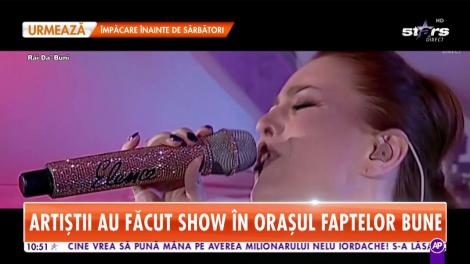 Artişti de top s-au strâns în Oraşul Faptelor Bune şi au cântat pentru evenimentul caritabil