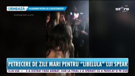 Petrecere de zile mari pentru iubita lui Speak