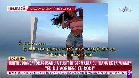 Iubitul Biancăi Drăguşanu a fugit în Germania cu Ioana de la Miami?