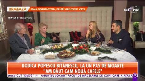 Rodica Popescu Bitănescu a dezvăluit că a fost la un pas de moarte, din cauza dependenței de un “drog” pe care majoritatea îl consumă