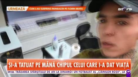 Lino Golden, fiul adoptiv al lui Alex Velea, și-a făcut tatuaj în memoria tatălui său