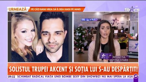 Mihai Gruia, solistul trupei Akcent, a divorţat de soţie, după zece ani de căsnicie