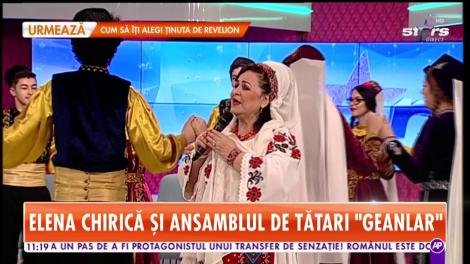 Elena Chirică și Ansamblul de tătari „Geanlar” cântă la Star Matinal