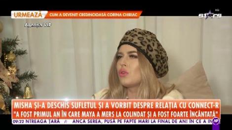 Misha şi-a deschis sufletul şi a vorbit despre cum sunt sărbătorile de când nu mai este Connect-r în viaţa ei