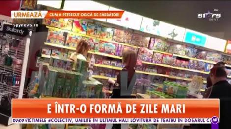 Oana Sîrbu, apariție impecabilă într-un mall din Capitală