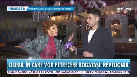 Imagini din localul în care se vor distra vedetele în seara de Revelion