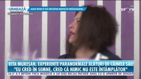 Rita Mureşan, experienţă paranormală! Susține că pe spatele câinelui au apărut aripi de înger!