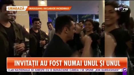Dezmăț total la ziua lui Salman Khan