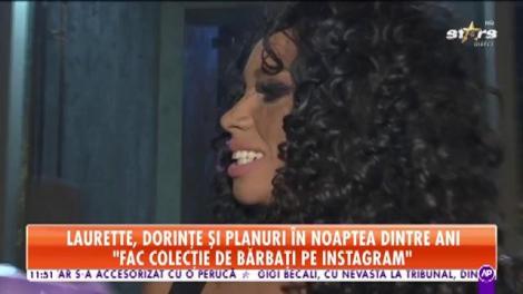 Laurette, dorințe și planuri în noaptea dintre ani