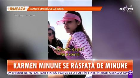 Karmen Minune şi iubitul ei se răsfaţă în Dubai