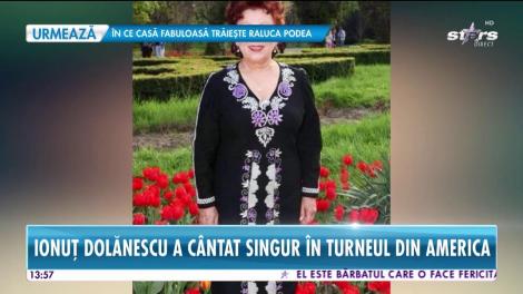 Ionuţ Dolănescu a cântat singur în turneul din America