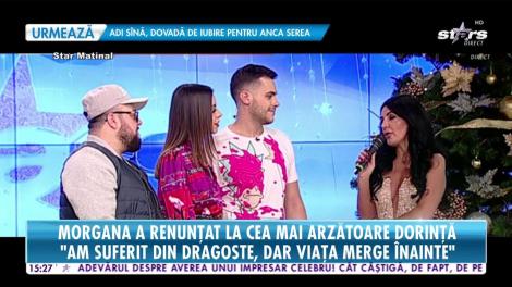 Morgana a făcut declaţii spumoase despre viaţa sentimentală: „Am o relație, suntem la început”