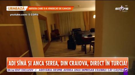 Adi Sînă a avut parte de un sfârşit de an spectaculos. Artistul a petrecut alături de soţia sa